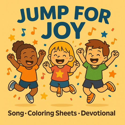 🙌Jump For Joy Kids Worship Kit – Song, Coloring Pages & Devotional